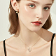 24шт 2 цвета латунные подвески KK-BC0012-89-7