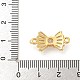 Латунные подвески из прозрачного кубического циркония KK-Z072-05G-3