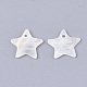 Подвески capiz shell X-SHEL-T012-24-2