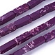 Синтетические имперские нитки из бисера яшмы G-E508-02H-1