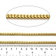 Ионное покрытие (ip) цепи из нержавеющей стали 304 CHS-C013-01D-G-2