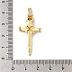 Подвески из латуни и кубического циркония KK-L216-054G-01-3