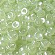 Имитация нефрита и блестящие стеклянные бусины SEED-E001-J3x6mm-A03-3