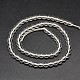 Синтетические кварцевые круглые бусинки PIEG-J002-16-6mm-2
