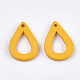 Расписные подвески из тополя WOOD-T021-08G-2