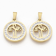 Религиозная тема 201 подвески из нержавеющей стали STAS-N089-32G