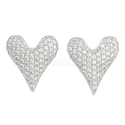 Серьги-гвоздики из циркония EJEW-U005-12C-P