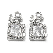 Латунные микро проложить кубического циркония подвески KK-H460-11P