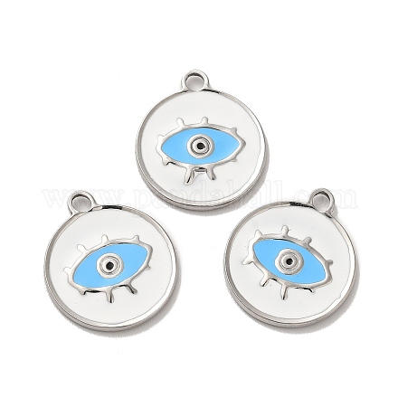 Подвески из нержавеющей стали 304 с эмалью STAS-Q001-28P-1