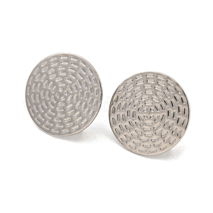 Серьги из нержавеющей стали 304 с защитой от потускнения STAS-S146-14P-1