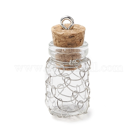 Подвески из стеклянных бутылок PALLOY-JF03915-1