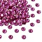 Preciosa® MAXIMA Crystal No Hotfix Flatback Stones, Czech Crystal, Dura Foiling, Round(438 11 615 Chaton Rose), 70350 Fuchsia, SS6(1.9~2.1mm)