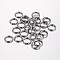 Tarnish Resistant 304 Stainless Steel Jump Rings, Open Jump Rings, Ring, Stainless Steel Color, 8x1.2mm, Inner Diameter: 5.6mm