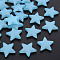 Imitation Jelly Acrylic Beads, Star, Light Sky Blue, 20.5x22x5mm, Hole: 1.8mm, about 500pcs/500g