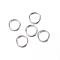 Tarnish Resistant 304 Stainless Steel Jump Rings, Open Jump Rings, Stainless Steel Color, 8x1.2mm, Inner Diameter: 5.6mm