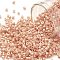 Cylinder Seed Beads, Opaque Colours Luster, Uniform Size, Saddle Brown, 2x1.5mm, Hole: 0.8mm, about 888pcs/10g