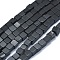 Natural Black Stone Beads Strands, Cube, 3~4.5x3~4.5x3~5mm, Hole: 0.8~1mm, about 89~97pcs/strand, 15.1~15.5 inch(38.5~39.5cm)