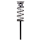 4 Inch Capacity Spiral Rain Gauge Set, Garden Stakes, including Glass Test Tube, Iron Holder, Electrophoresis Black, 50x255mm, Hole: 6mm