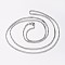 Non-Tarnish 201 Stainless Steel Box Chain Necklaces, with Lobster Claw Clasp, Stainless Steel Color, 29.5 inch(75cm), 2mm