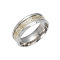 201 Stainless Steel Wide Band Finger Rings, Luminous, Dragon, Size 9, Stainless Steel Color, 19mm