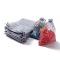 Organza Gift Bags with Drawstring, Wedding Party Christmas Favor Gift Bags, Organza Pouches for Potpourri, Light Grey, 23x17cm