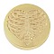 Halloween Wax Seal Stamp Set, Sealing Wax Stamp Solid Brass Head with Retro Wood Handle, for Envelopes Invitations, Gift Card, Heart Skeleton, 89mm