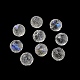 Прозрачные стеклянные бусины GLAA-D025-03H-2