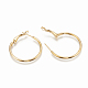 Серьги-кольца из нержавеющей стали 304 STAS-S078-08-50mm-2