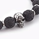 Бусины из натуральной лавы BJEW-JB03959-02-2