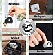 201 памятная монета из нержавеющей стали AJEW-CN0002-24H-5