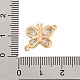 Латунные подвески из прозрачного кубического циркония KK-Z066-09G-3