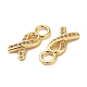 Подвески из циркония с покрытием из латуни KK-O142-43G-3