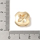Стеклянные подвески из латуни с покрытием стойки KK-S368-05G-3