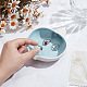 Керамическая пепельница в форме раковины DIY-WH0430-617G-3