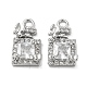 Латунные микро проложить кубического циркония подвески KK-H460-11P-1