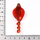 Ручной золотой песок Lampwork большие кулоны LAMP-T023-09-4