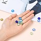 Стеклянные бусины SLF12MMY-1-4