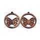 Подвески из орехового дерева WOOD-Q051-05G-1