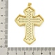 Подвески из кубического циркония с покрытием из латуни KK-U029-02G-04-3