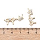 Латунные прозрачные подвески из кубического циркония KK-G523-09G-3