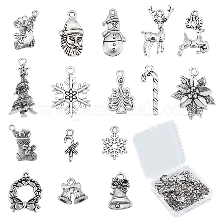 Подвески из сплава в тибетском стиле FIND-SC0002-61-1