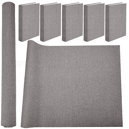 Обложки для книг из искусственной льняной ткани AJEW-WH0314-504C-1