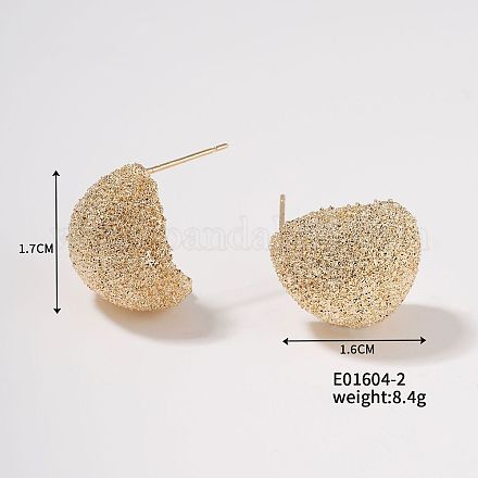 Элегантные серьги-гвоздики в виде капель KT5019-1