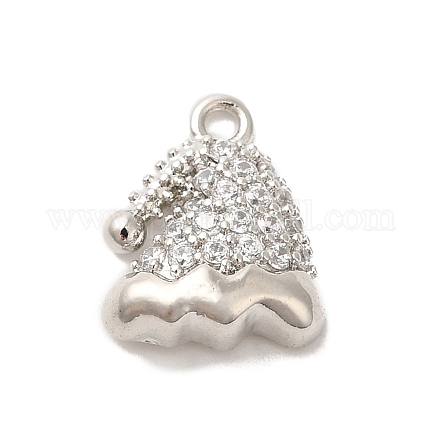 Латунные микро проложить кубического циркония подвески KK-P278-08P-1