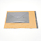 Paper Envelopes & Letter Papers, Floral, Plants & Panda Pattern, Rectangle, Goldenrod, 9~21x14.3~15x0.01~0.02cm, 9pcs/set