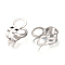Non-Tarnish 304 Stainless Steel Ball Chain Connectors, Stainless Steel Color, 17.5x10mm, Hole: 6.5mm, Fit for 6mm ball chain