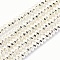 Electroplate Non-magnetic Synthetic Hematite Beads Strands, Grade AA, Long-Lasting Plated, Faceted, Rondelle, Silver Plated, 6x3mm, Hole: 1.5mm, about 132pcs/strand, 15.7 inch(40cm)