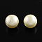 ABS Plastic Imitation Pearl Round Beads, Antique White, 10x9.5mm, Hole: 2mm, about 920pcs/500g