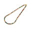 Cubic Zirconia Classic Tennis Necklace for Girl Women Gift, Chain Necklaces with Rack Plating Brass Fold Over Clasps, Lead Free & Cadmium Free, Long-Lasting Plated, Real 18K Gold Plated, 16-1/8 inch(41cm)
