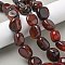 Natural Red Agate Beads Strands, Dyed & Heated, Nuggets, Tumbled Stone, Dark Red, 14~15x10~14x8~9.5mm, Hole: 1.6mm, about 12~13pcs/strand, 7.09~7.48''(18~19cm)